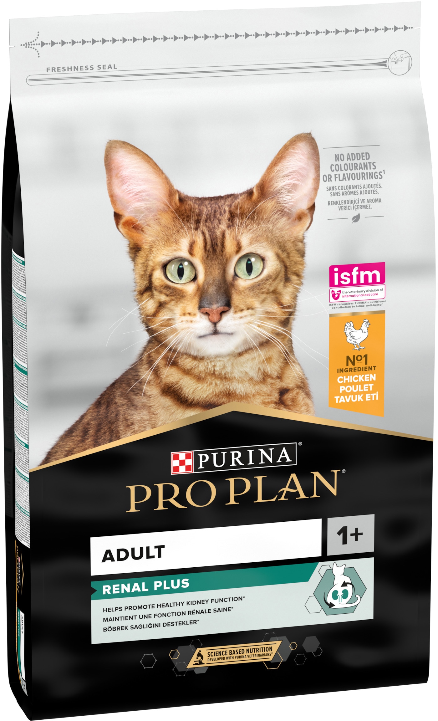 З куркою для дорослих котів ・ 10кг ・ Сухий корм Pro Plan Renal Plus ・ EAN 7613036508032 - Зображення 9