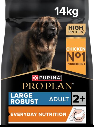 З куркою для собак великих порід ・ 14кг ・ Сухий корм Pro Plan Large Robust ・ EAN 7613035120426