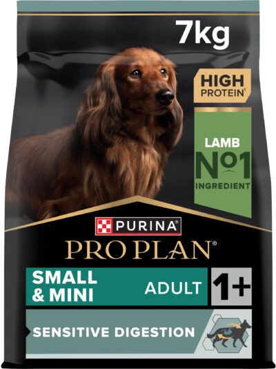З ягням для собак дрібних порід ・ 7кг ・ Сухий корм Pro Plan Small & Mini Sensitive Digestion ・ EAN 7613036611329