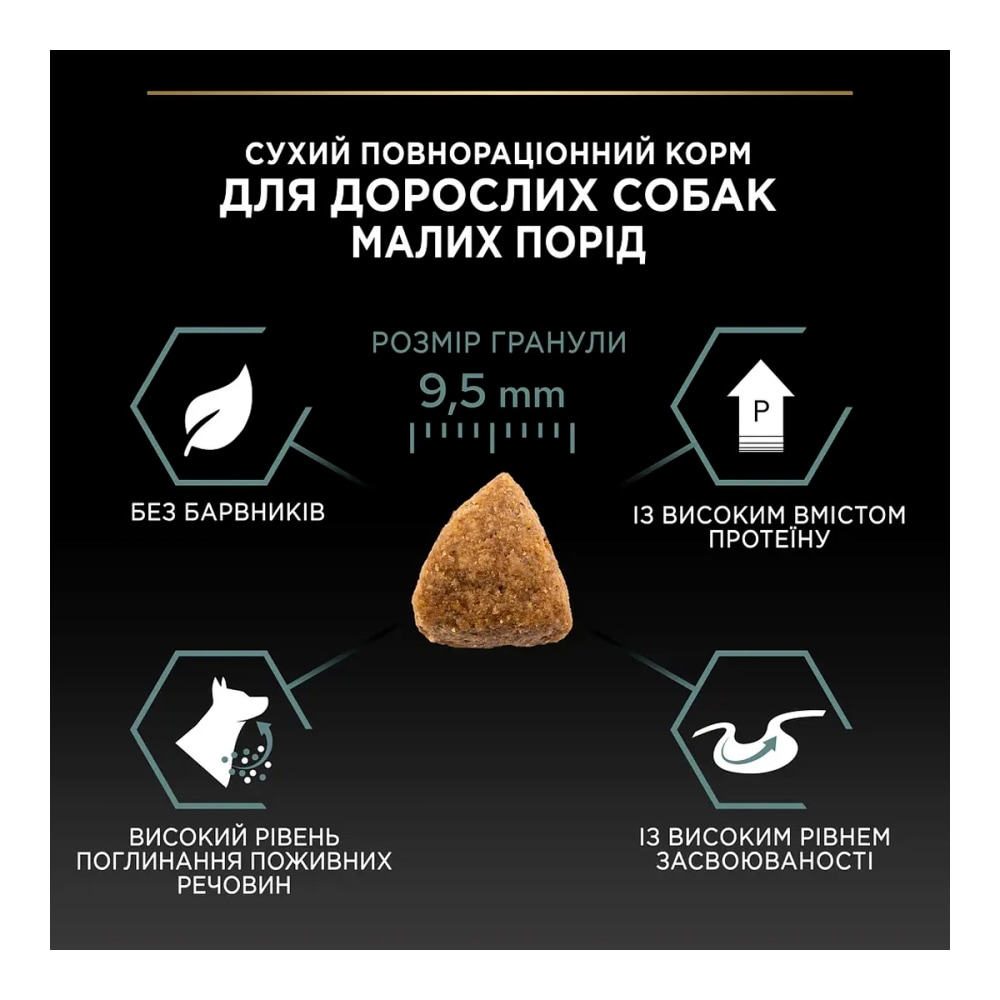 З індичкою беззерновий для собак малих порід ・ 7кг ・ Сухий корм Pro Plan Small & Mini ・ EAN 7613036731256 - Зображення 7