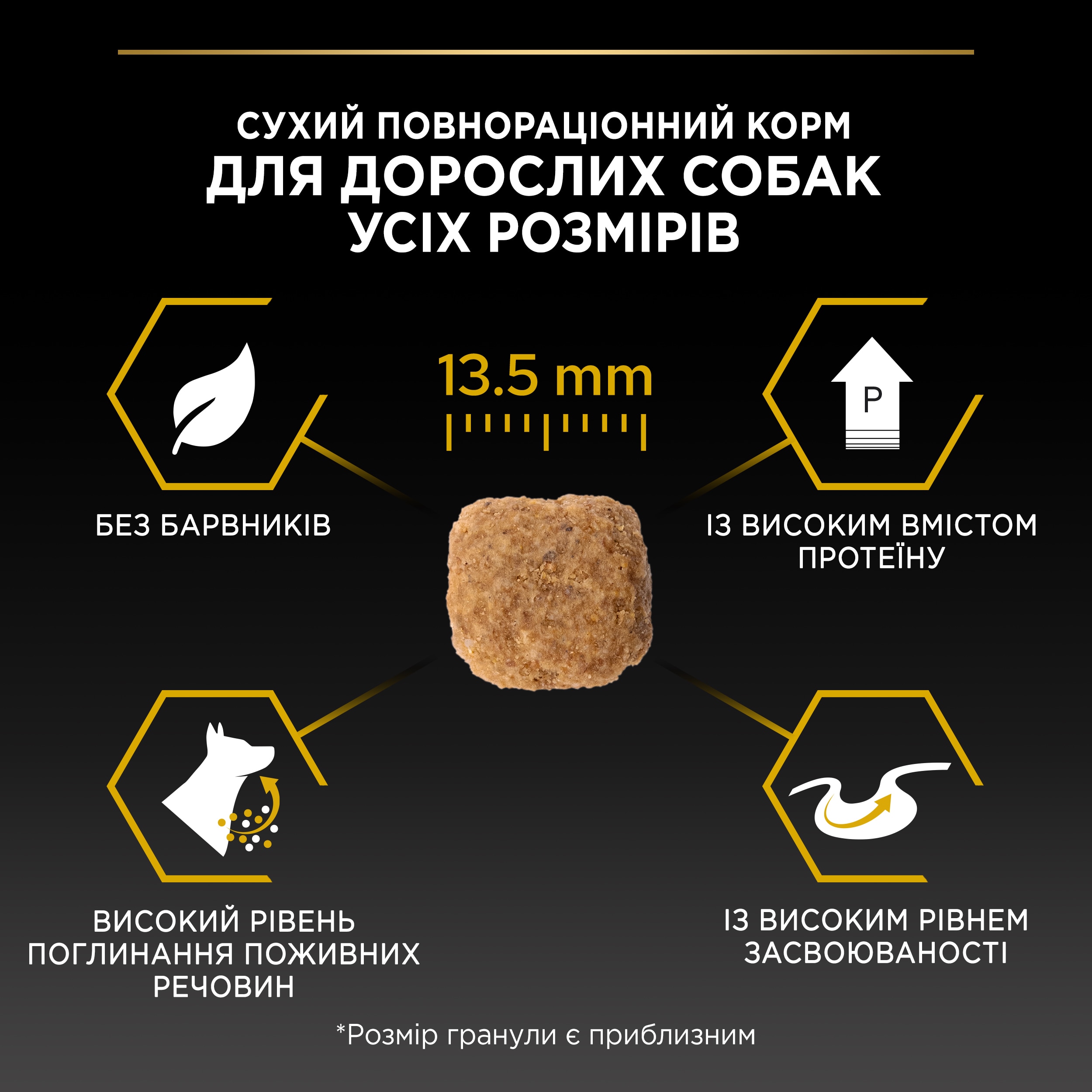 З білою рибою для стерилізованих собак ・ 14кг ・ Сухий корм Pro Plan ・ EAN 8445290525338 - Зображення 3
