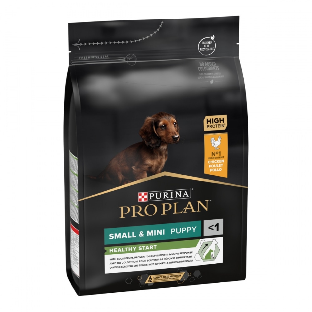 З куркою для цуценят дрібних порід ・ 3кг ・ Сухий корм Pro Plan Small & Mini Healthy Start ・ EAN 7613035114340 - Зображення 3