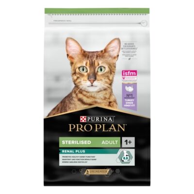 З індичкою для стерилізованих котів ・ 10кг ・ Ветеринарний корм Pro Plan ・ EAN 7613033566547