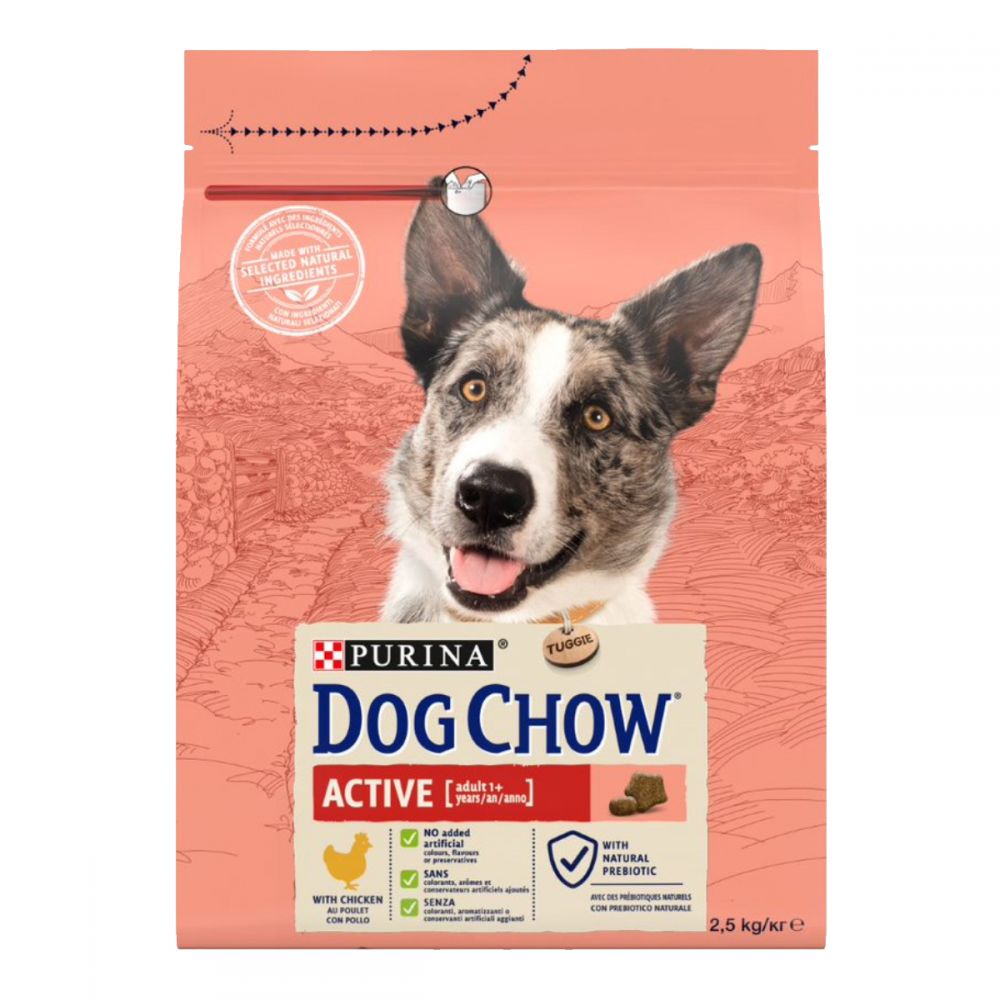 З куркою для активних собак ・ 14кг ・ Сухий корм Dog Chow Active ・ EAN 7613034487933 - Зображення 8