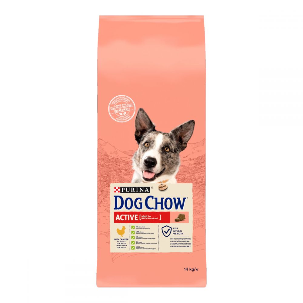 З куркою для активних собак ・ 14кг ・ Сухий корм Dog Chow Active ・ EAN 7613034487933 - Зображення 10