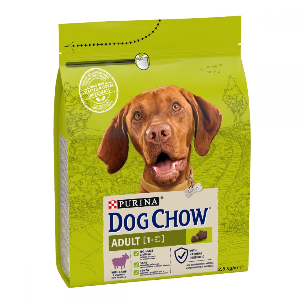 З ягням для дорослих собак ・ 14кг ・ Сухий корм Dog Chow Adult ・ EAN 7613034487636 - Зображення 7