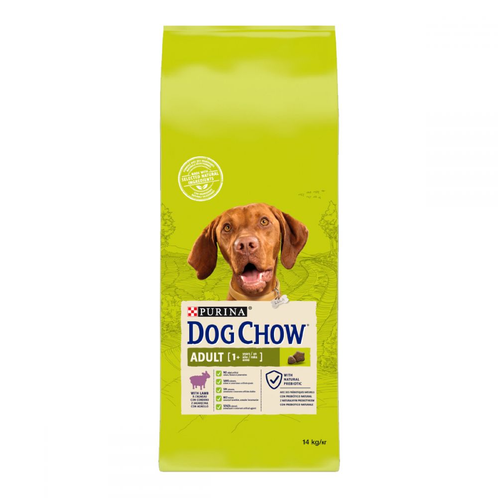 З ягням для дорослих собак ・ 14кг ・ Сухий корм Dog Chow Adult ・ EAN 7613034487636 - Зображення 10
