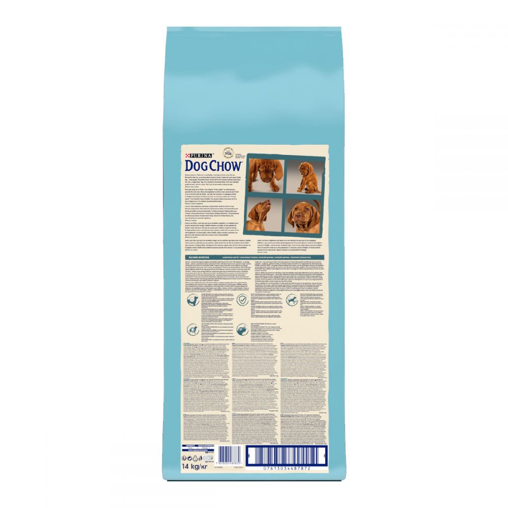 З ягням для цуценят ・ 14кг ・ Сухий корм Dog Chow Puppy ・ EAN 7613034487872 - Зображення 6