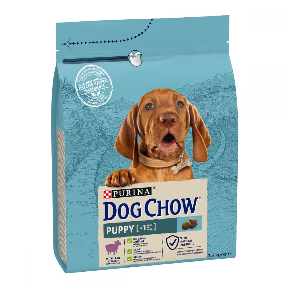 З ягням для цуценят ・ 14кг ・ Сухий корм Dog Chow Puppy ・ EAN 7613034487872 - Зображення 7