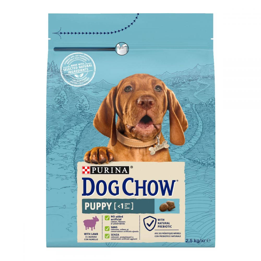 З ягням для цуценят ・ 14кг ・ Сухий корм Dog Chow Puppy ・ EAN 7613034487872 - Зображення 8