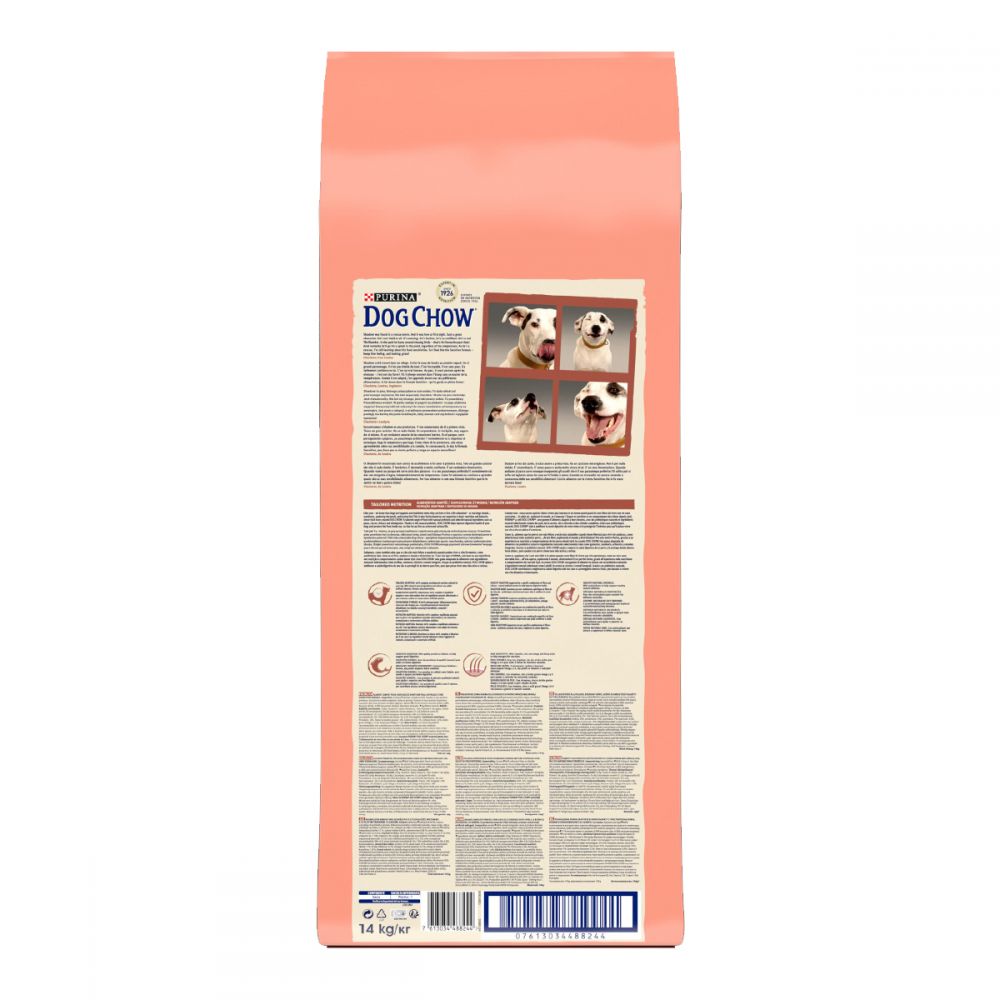 З лососем для собак з чутливим травленням ・ 14кг ・ Сухий корм Dog Chow Sensitive ・ EAN 7613034488244 - Зображення 6
